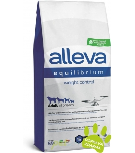 ALLEVA Equilibirium Dog weight congrol adult all breeds 12kg