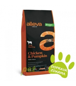 ALLEVA NATURAL dog Chicken & pumpkin adult maxi 12 kg