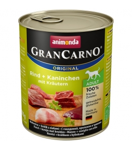 Gran Carno Adult králik & byliny 800 g