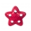 Hviezda na pamlsok červená 12,5 cm