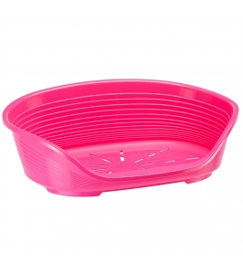 plastový pelech pre psov siesta Deluxe PINK 4/55  -