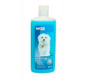 Happet šampón na zvýraznenie bielej farby  s argánovým olejom pre psov 240ml