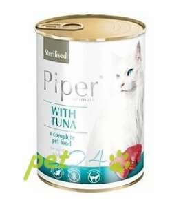 konzerva PIPER CAT STERILISED tuna 400g