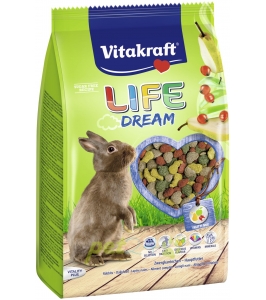 Life Dream 600g krmivo pre zakrslé králiky