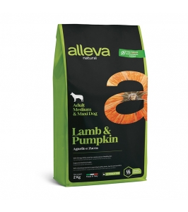 ALLEVA NATURAL dog Lamb & pumpkin adult medium/maxi 2 kg