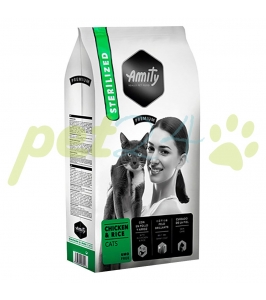 AMITY PREMIUM CHICKEN & RICE CATS STERILIZED 1,5 kg