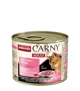 Animonda Carny Adult hovädzie, morka, krevety  200g