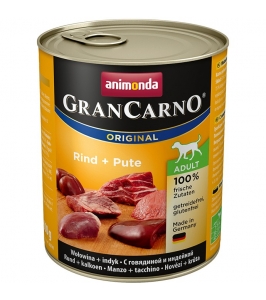 Gran Carno Adult hovädzie & morka 800 g