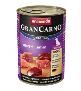 Gran Carno Senior teľacie & jahňacie 400 g