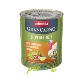 GranCarno SUPERFOODS morka, mangold, šípky, ľanový olej 800g