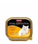 Animonda paštéta Vom Feinsten cat adult s hydinou a cestovinami 100g