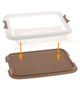 WC pre psov HYGIENIC PAD TRAY MEDIUM