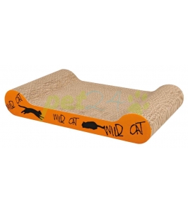 Wild cat škrabací karton oranžový