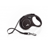 Flexi Classic New páska S 5m/15kg čierne