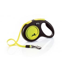 Flexi NEON M 5m/25kg páska, žltá