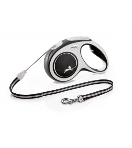 Flexi New COMFORT lanko M 5m/20 kg čierna