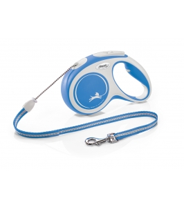 Flexi New COMFORT lanko M 5m/20 kg modrá
