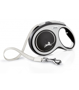 Flexi NEW COMFORT páska L 8m/50kg čierna