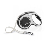 Flexi NEW COMFORT páska S 5m/15kg čierna