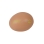 Plastové slepačie vajce 5,3cm hnedé