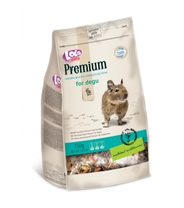 Premium krmivo pre Degu   750g