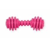 TPR DUMBBELL PINK hračka pre psov