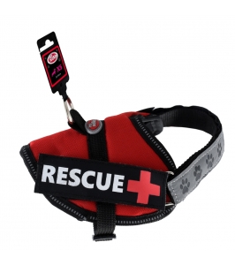 POSTROJ pre psov - RESCUE- RED- XS