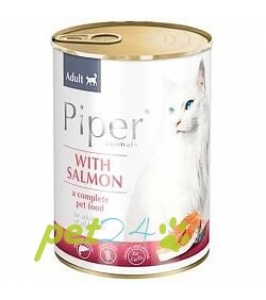 konzerva PIPER CAT ADULT salmon 400g