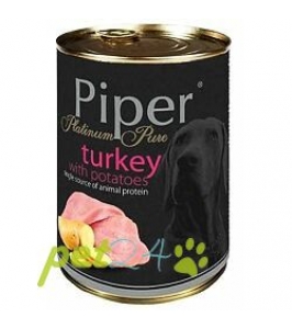 Konzerva PIPER PLATINUM PURE turkey with potatoes 400g